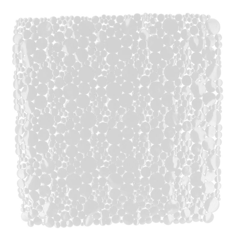 Mata antypoślizgowa Bubbles TENDANCE biała pod prysznic 50x50 cm 1 szt.