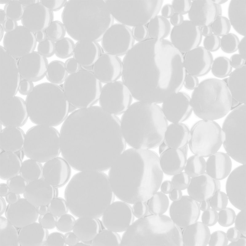 Mata antypoślizgowa Bubbles TENDANCE biała pod prysznic 50x50 cm 1 szt.
