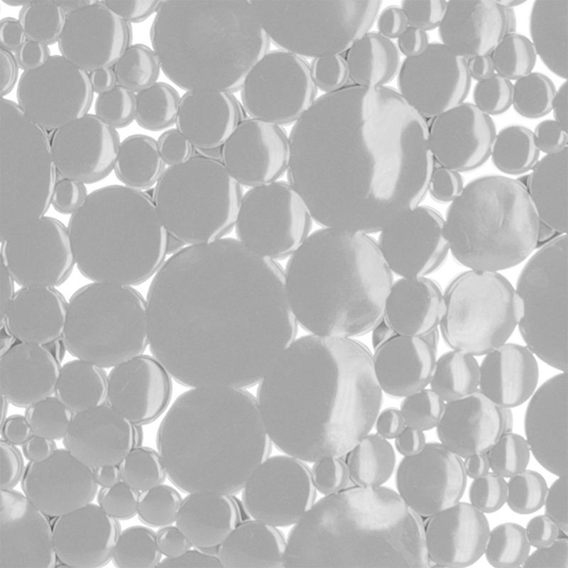Mata antypoślizgowa Bubbles TENDANCE perłowa pod prysznic 50x50 cm 1 szt.