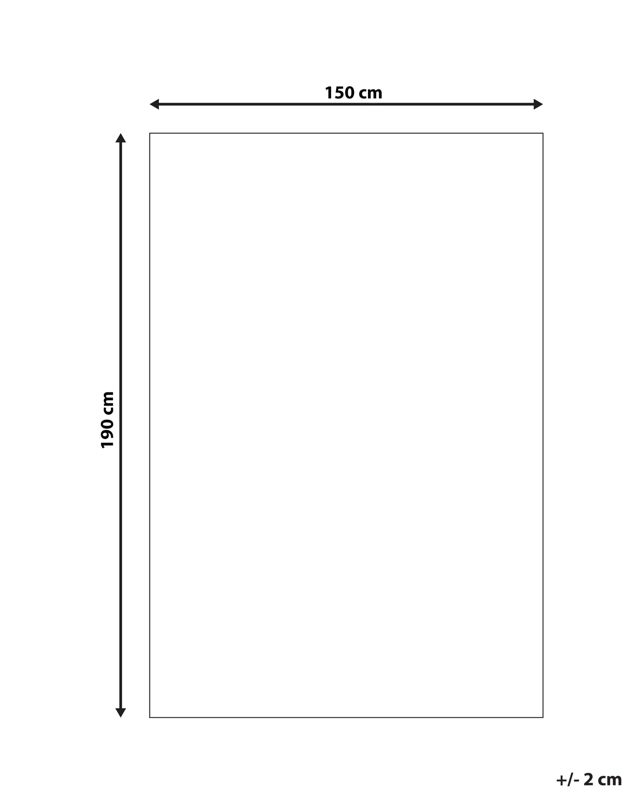 Mata antypoślizgowa pod dywan 150 x 190 cm Balad 1 szt.