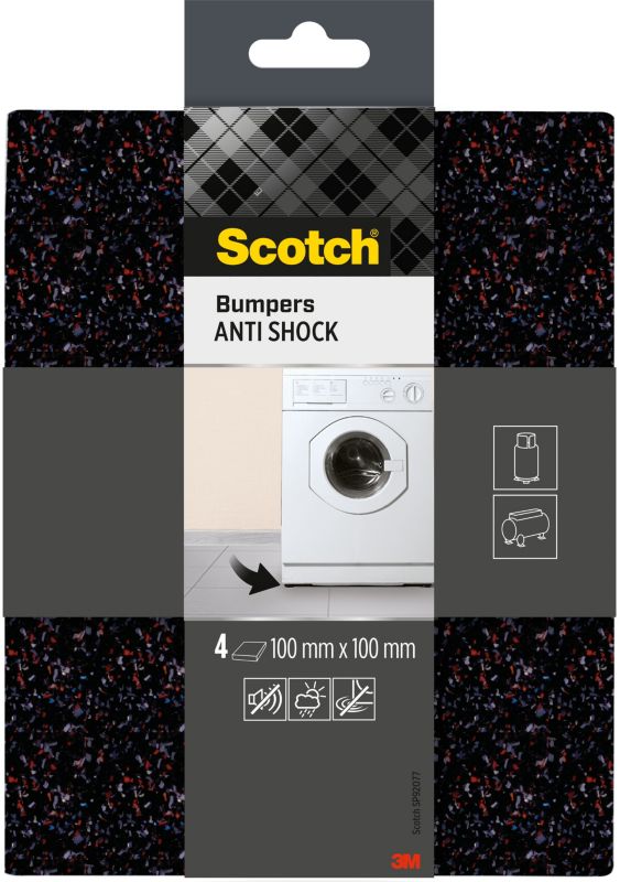 Mata antywibracyjna Scotch 100 x 100 4 sztuki