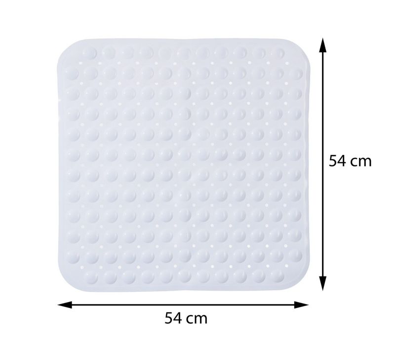 Mata łazienkowa 5five Simply Smart biała antypoślizgowa 53x53 cm 1 szt.