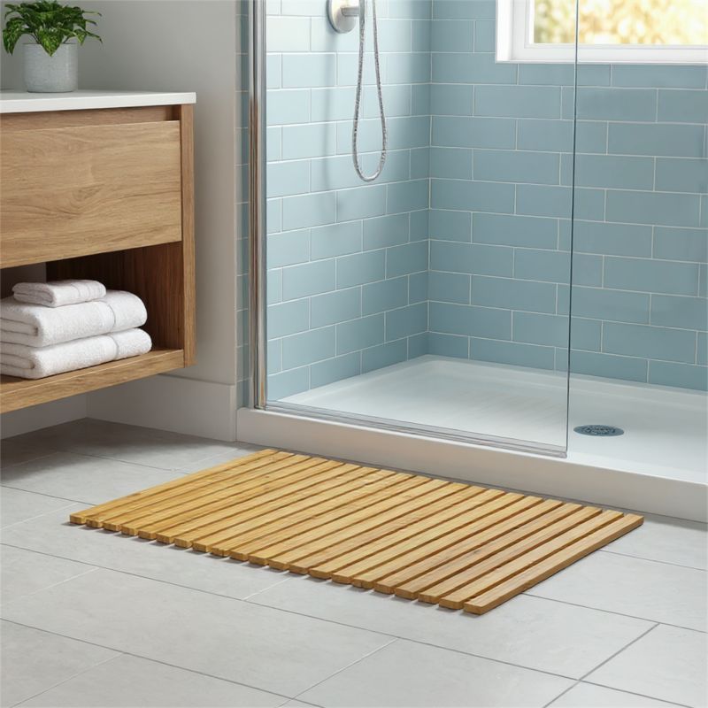 Mata bambusowa GoodHome Caledon 50 x 70 cm naturalna