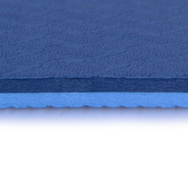 Mata do ćwiczeń Majestic Sport YOGA 183x61x0,6 cm niebieska 1 szt.