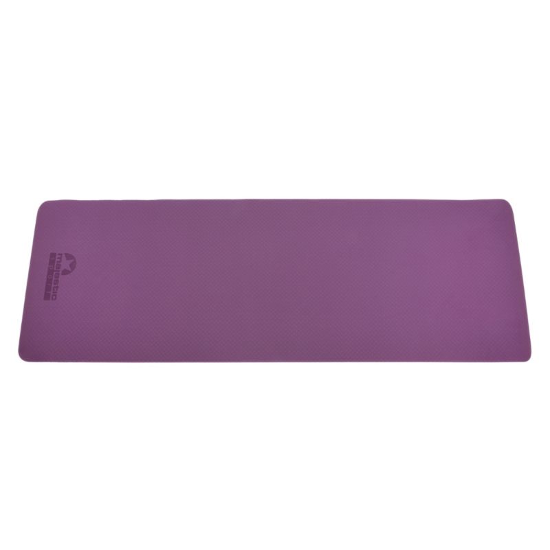 Mata do ćwiczeń Majestic Sport YOGA 183x61x0,6 cm różowa 1 szt.