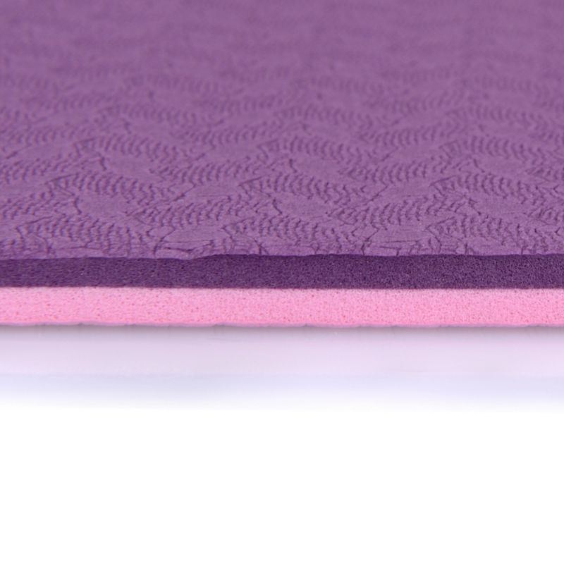 Mata do ćwiczeń Majestic Sport YOGA 183x61x0,6 cm różowa 1 szt.