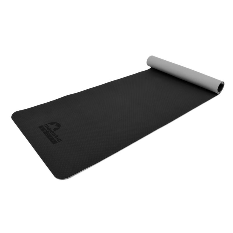 Mata do ćwiczeń Majestic Sport YOGA 183x61x0,6 cm szara 1 szt.