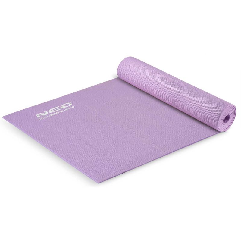 Mata do ćwiczeń Neo-sport 192102 173x61x0,6cm antypoślizgowa fioletowa 1szt.