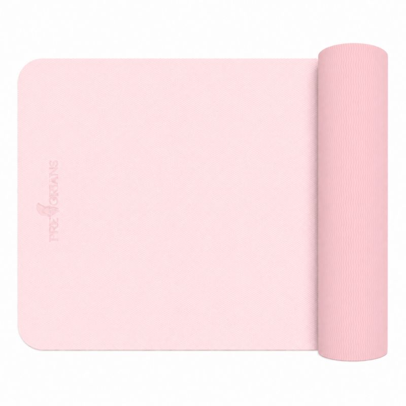 Mata do ćwiczeń TPE Pretorians do jogi, pilatesu, fitnessu gimnastyczna 0,6 cm różowa 1 szt.