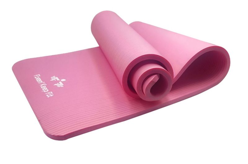 Mata gimnastyczna treningowa do ćwiczeń jogi fitness gruba 1,5cm 190x63cm Fixem 1szt