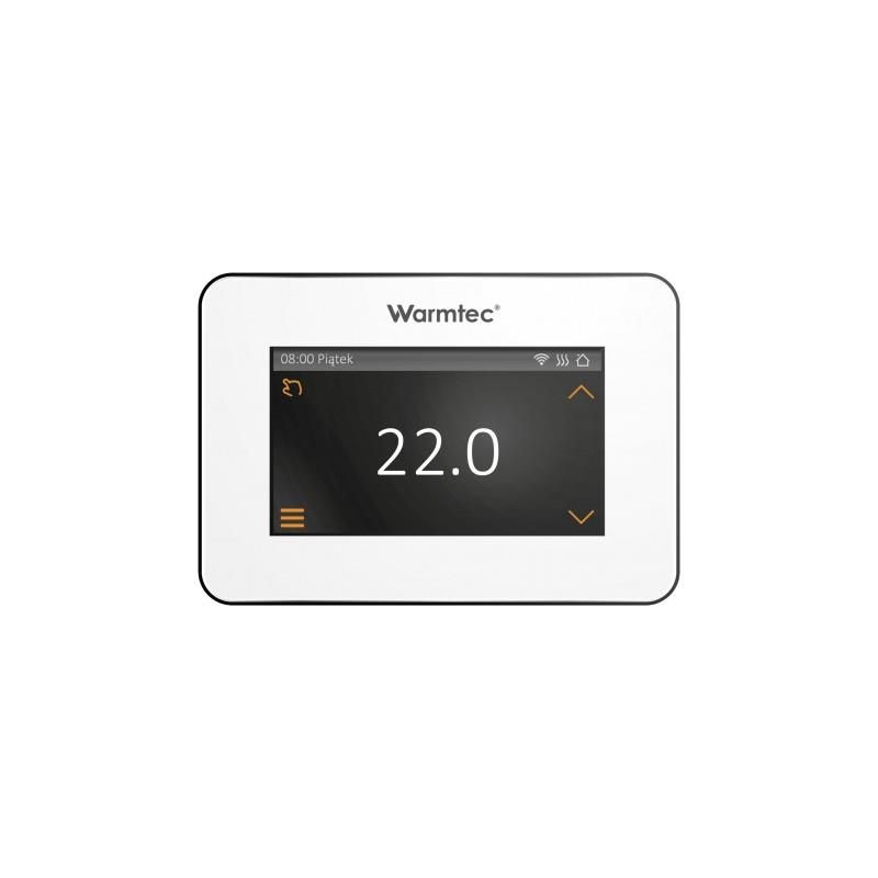Mata grzewcza grzejna pod płytki Warmtec 1,5m² 170W/m² Wi-Fi zestaw biały regulator DS2-15/XTS 1 szt.