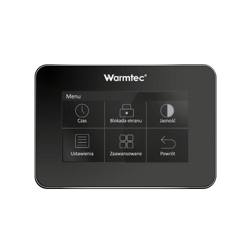 Mata grzewcza grzejna pod płytki Warmtec 10m² 170W/m² WiFi zestaw czarny regulator DS2-100/XTS 1 szt.
