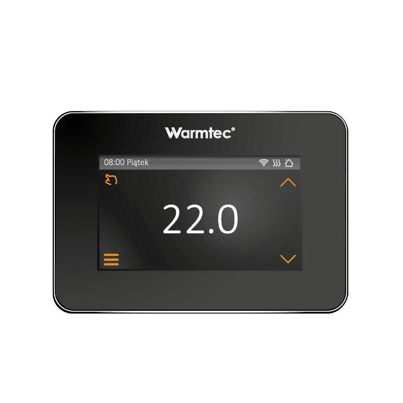 Mata grzewcza grzejna pod płytki Warmtec 12m² 170W/m² WiFi zestaw czarny regulator DS2-120/XTS 1 szt.