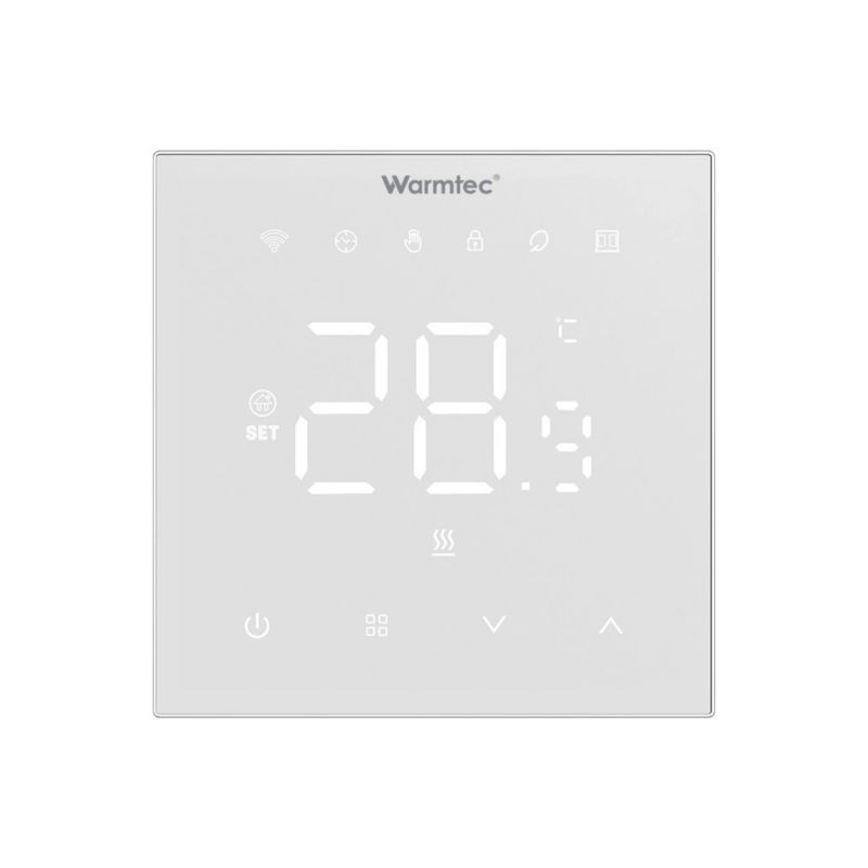 Mata grzewcza grzejna pod płytki Warmtec 4,5m² 100W/m² Wi-Fi zestaw biały regulator DSE-45/XRT01 1szt.