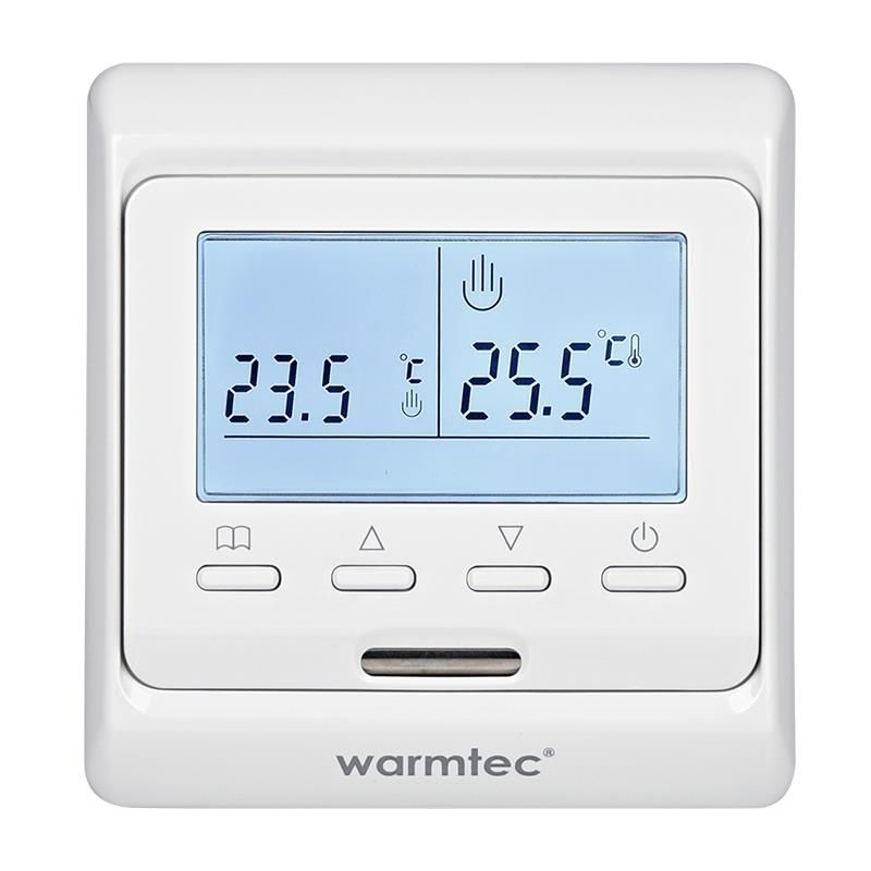 Mata grzewcza grzejna pod panele Warmtec 2m² 150W/m² Wi-Fi zestaw biały regulator AL-20/T510 1szt.