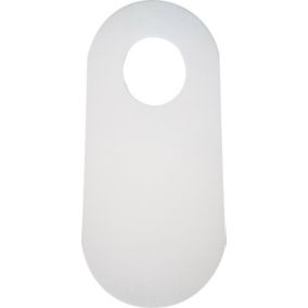 Mata izolująca do WC kompaktu biała