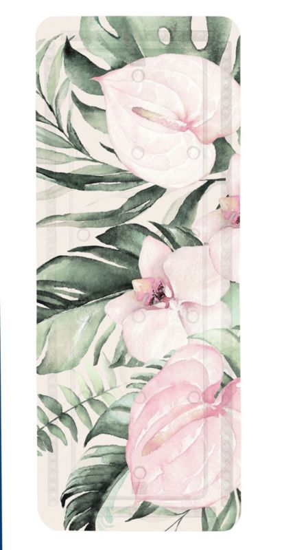Mata kąpielowa Kleine Wolke garden antypoślizgowa 92x36 cm anturium 1 szt.