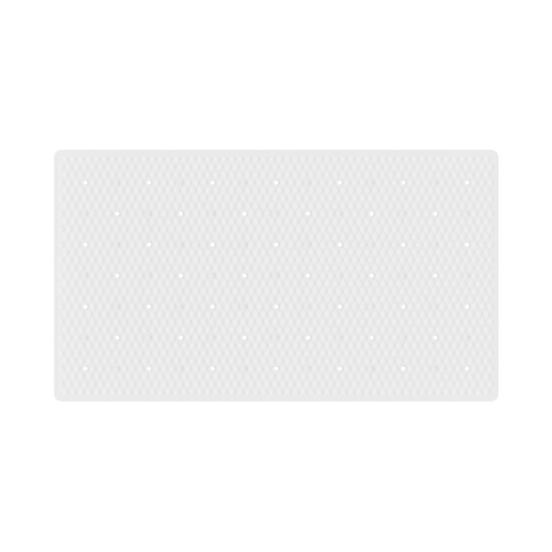 Mata łazienkowa GoodHome Glomma do wanny 38 x 63 cm biała