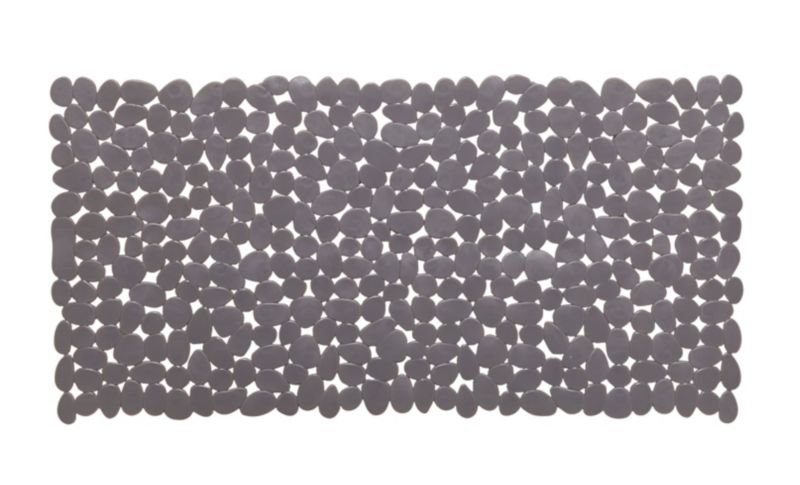 Mata łazienkowa GoodHome Koros do wanny 40 x 70 cm antracyt