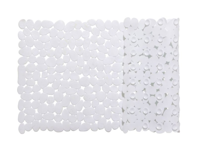Mata łazienkowa GoodHome Koros do wanny 40 x 70 cm biała