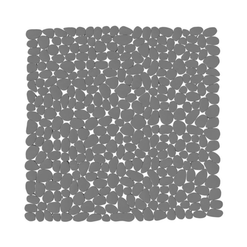 Mata łazienkowa GoodHome Koros pod prysznic 55 x 55 cm antracyt