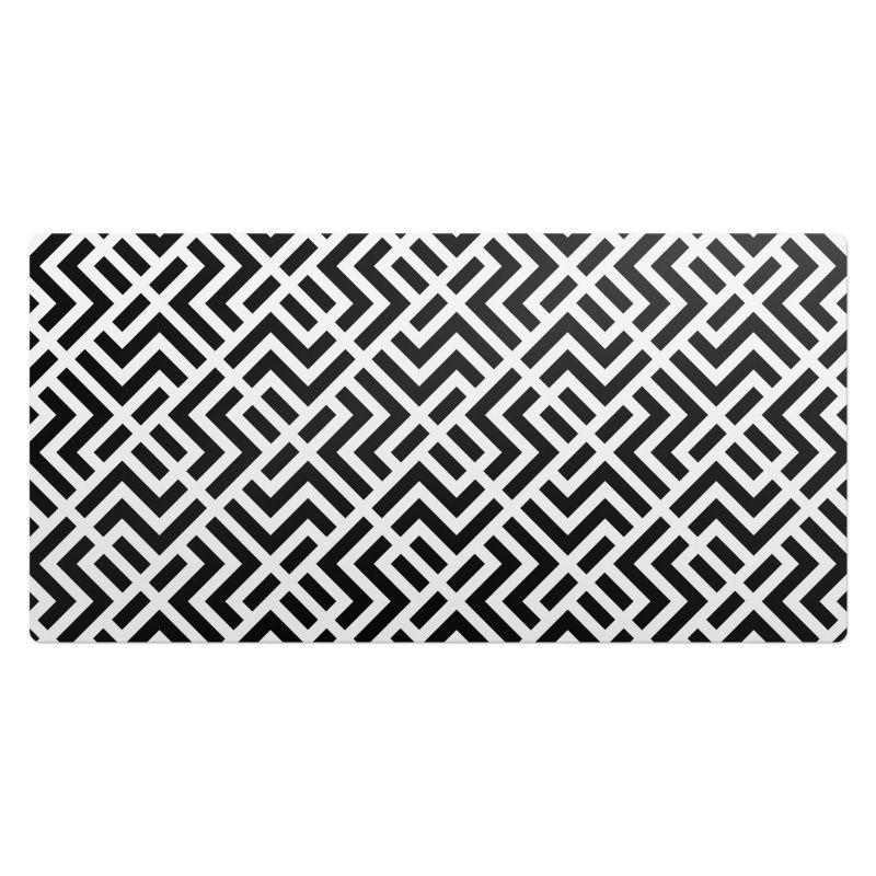 Mata ochronna na biurko Wallfluent 100x50 cm Geometryczny zygzak 1 szt.