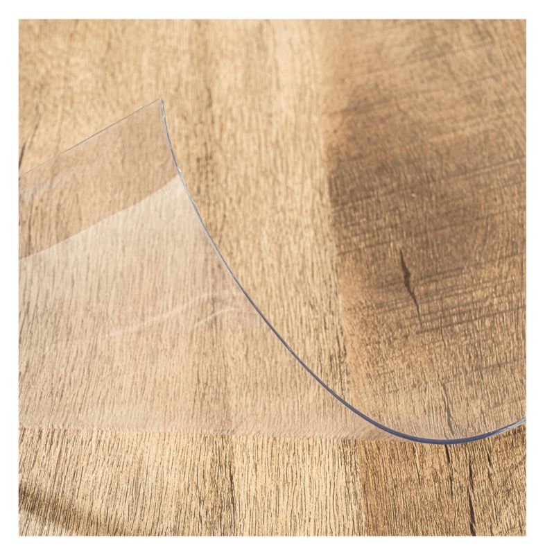Mata ochronna pod fotel GoodHome 80 x 120 cm transparentna