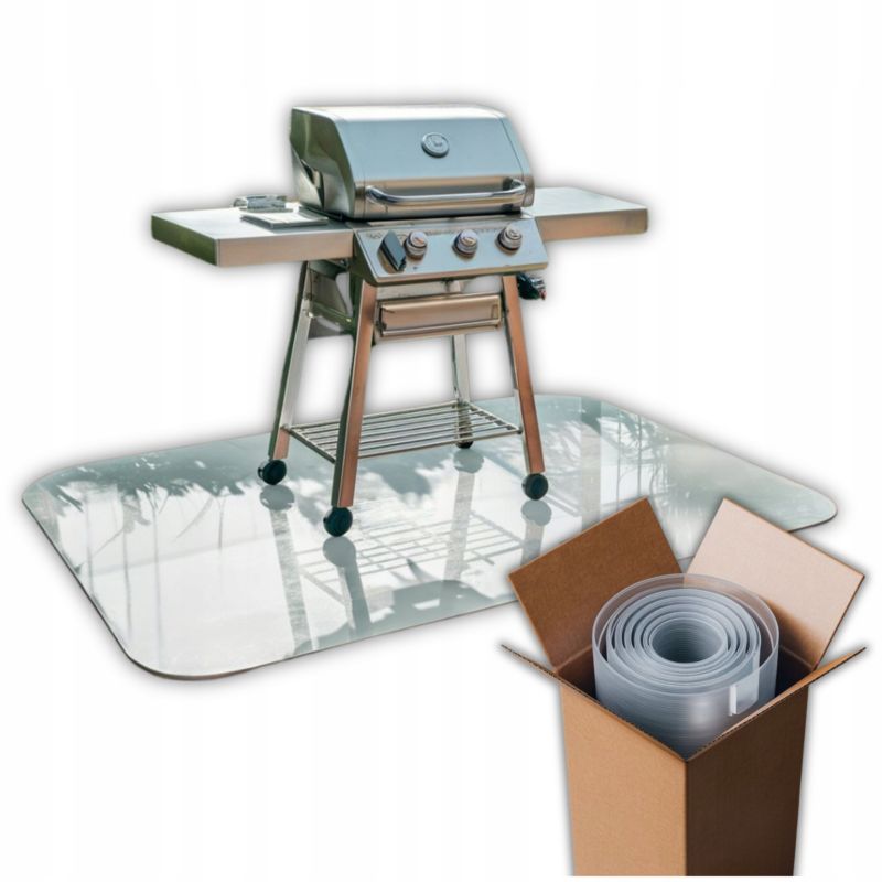 Mata Ochronna pod Grill Bojanek PVC Podkładka do Grillowania  100x50 1szt.