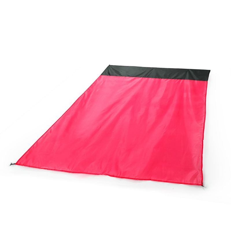 Mata plażowa Be-active.pl piknikowa wodoodporna różowa 140x200 1szt