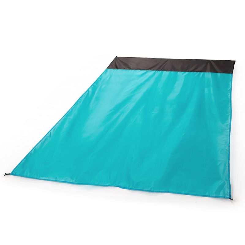 Mata plażowa Be-active.pl piknikowa wodoodporna zielona 140x200 1szt