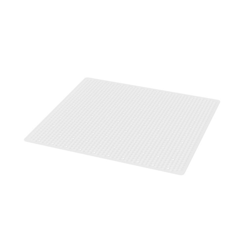 Mata pod prysznic GoodHome Glomma 52 x 54 cm biała
