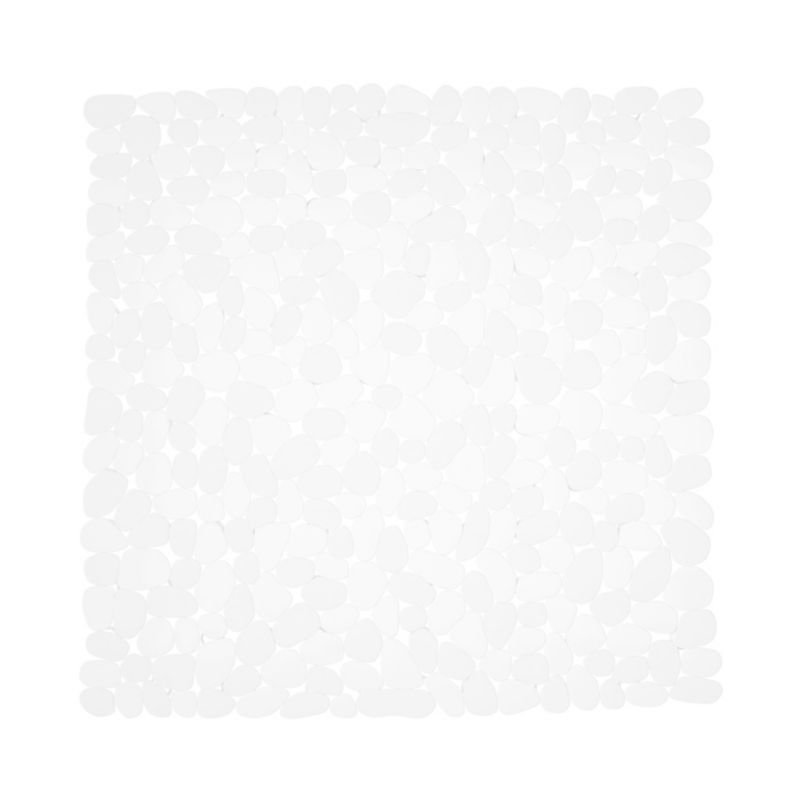 Mata pod prysznic GoodHomee Koros 55 x 55 cm biała