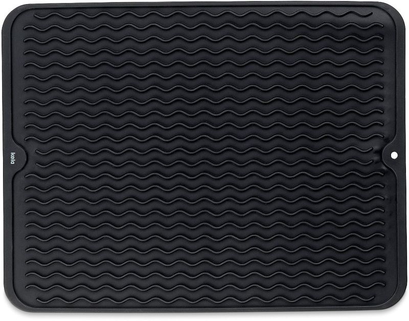 Mata silikonowa Kela Rena czarna 40x30 cm 1 szt.
