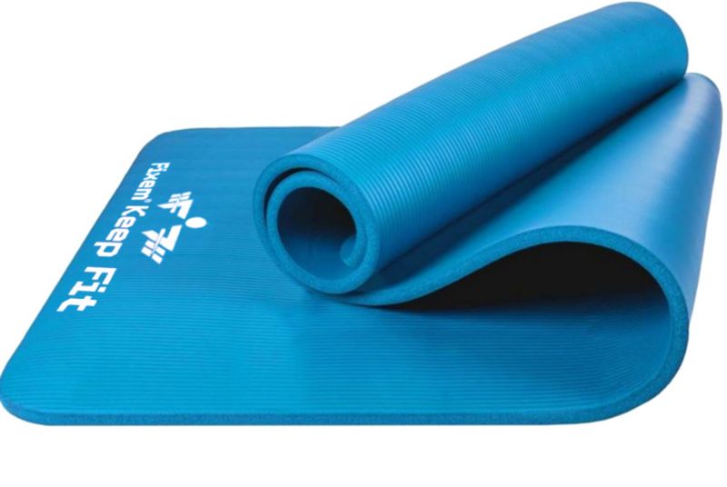 Mata treningowa gimnastyczna do ćwiczeń jogi fitness gruba 1,5cm 190x63cm Fixem 1szt