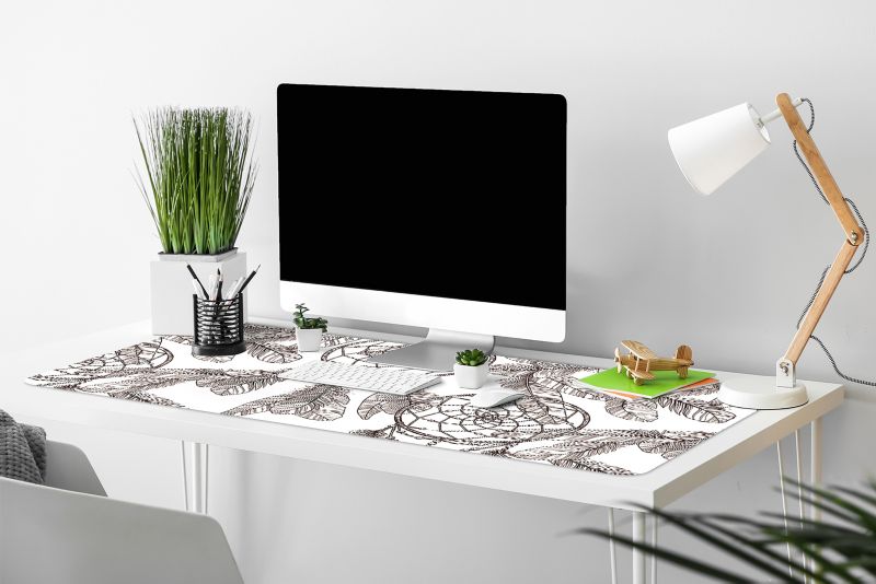 Mata Tulup 120x60 cm PVC Ochronna Na biurko Łapacz snów 1 szt.