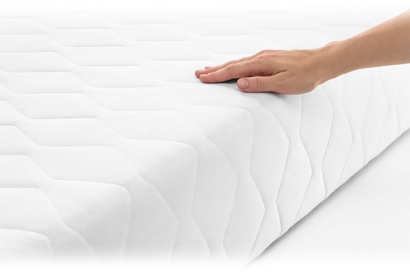 Materac FDM 90x160 BIANKA pianka wkład kokosowy i wkład z gryki 1 szt.