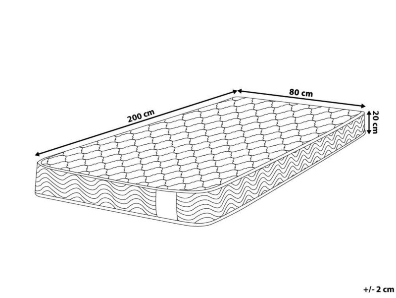 Materac kieszeniowy Bliss Średnio twardy 80 x 200 cm 1 szt.