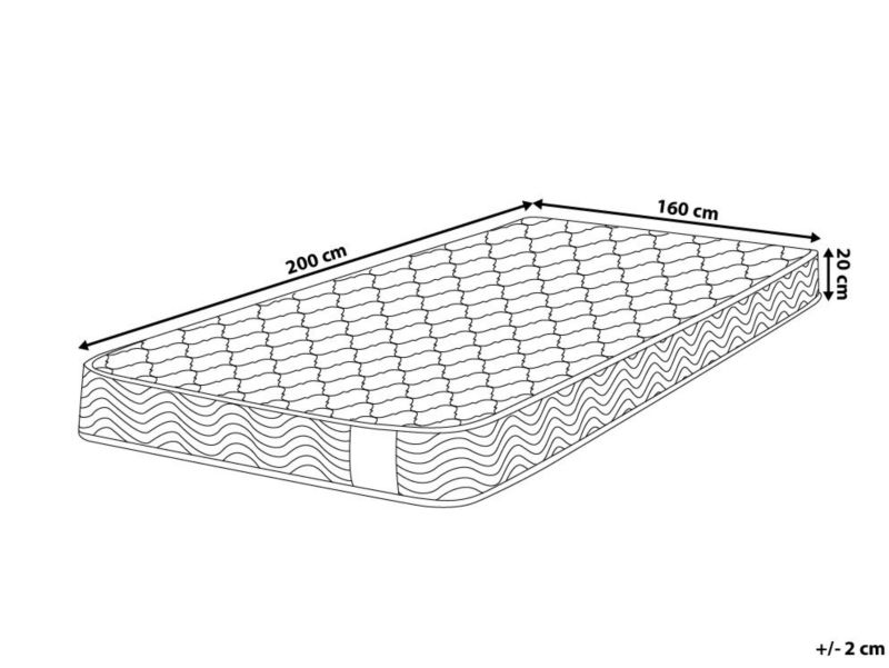 Materac kieszeniowy Bliss Twardy 160 x 200 cm 1 szt.
