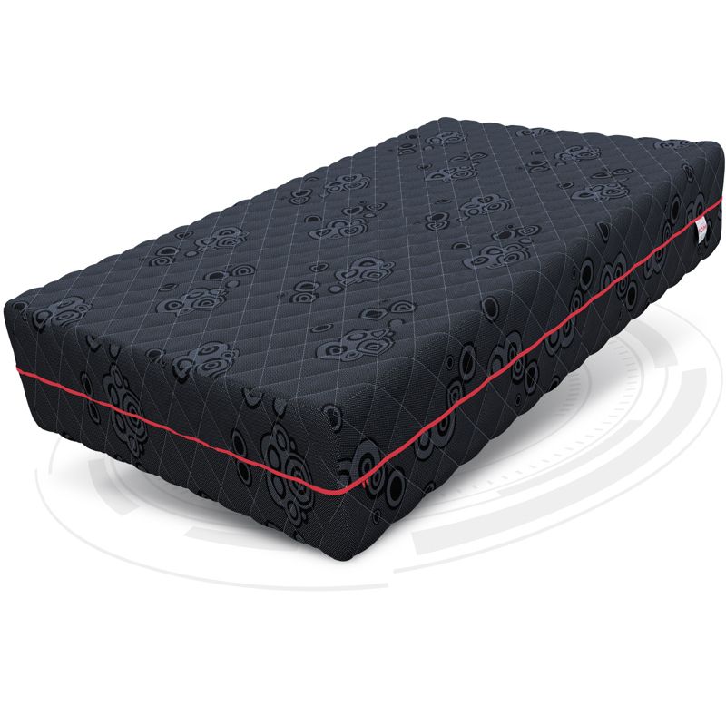 Materac kieszeniowy DARK 90X200 sprężyny kieszeniowe 9 stref, wkład kokosowy i profilowana pianka 1 szt.