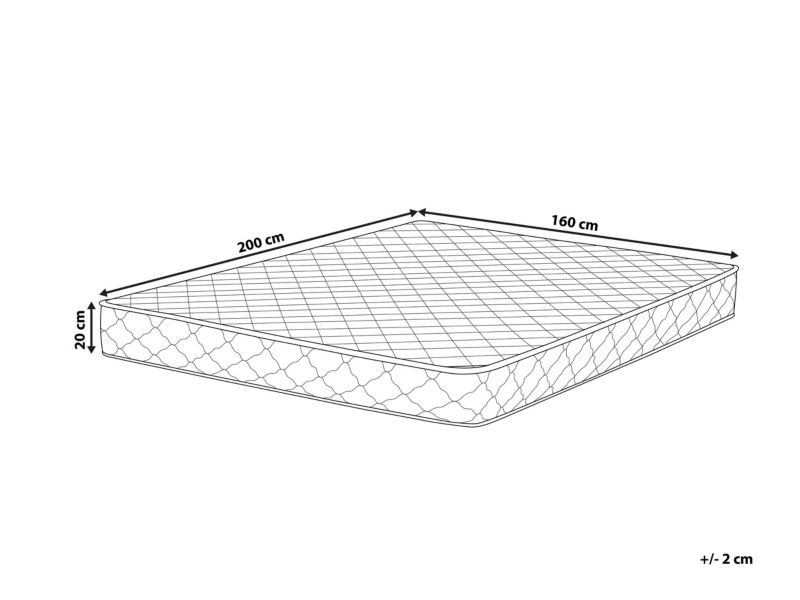Materac kieszeniowy Duo Średnio twardy / Twardy 160 x 200 cm 1 szt.