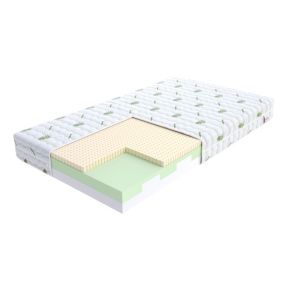 Materac piankowy FDM BONANZA 140x200 lateks, pianka wysokoelastyczna i poliuretanowa T25 1 szt.