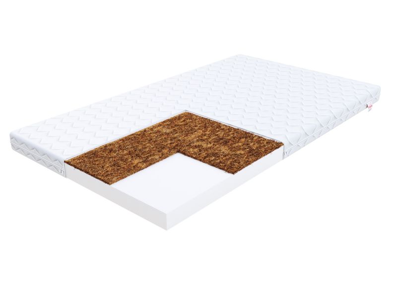 Materac piankowy FDM COCO 90x180 z pianką poliuretanową i wkładem kokosowym 1 szt.