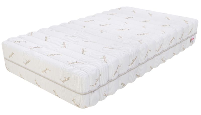 Materac piankowy FDM ERGO 120x200 pianka termoplastyczna, pianka BIO FOAM, wkład kokosowy i lateks 1 szt.