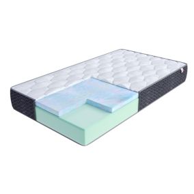 Materac piankowy FDM MERIDO 100x200 pianka termoelastyczna i wysokoelastyczna 1 szt.