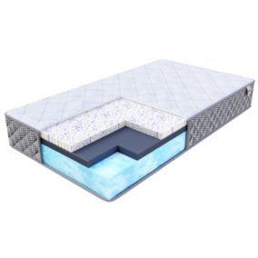 Materac piankowy FDM MODERNOS 100x200 kombinacja pianek i lateksu OCEAN BLUE GEL 1 szt.