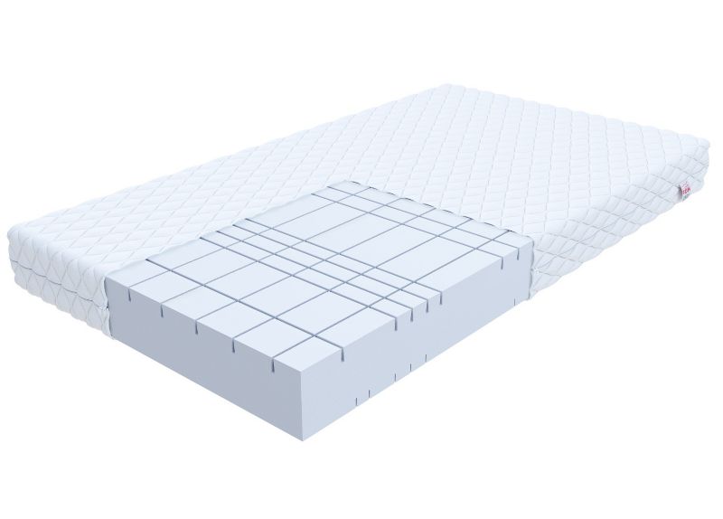 Materac piankowy FDM PEARL 180x200 profilowana pianka wysokoelastyczna HR H30 1 szt.