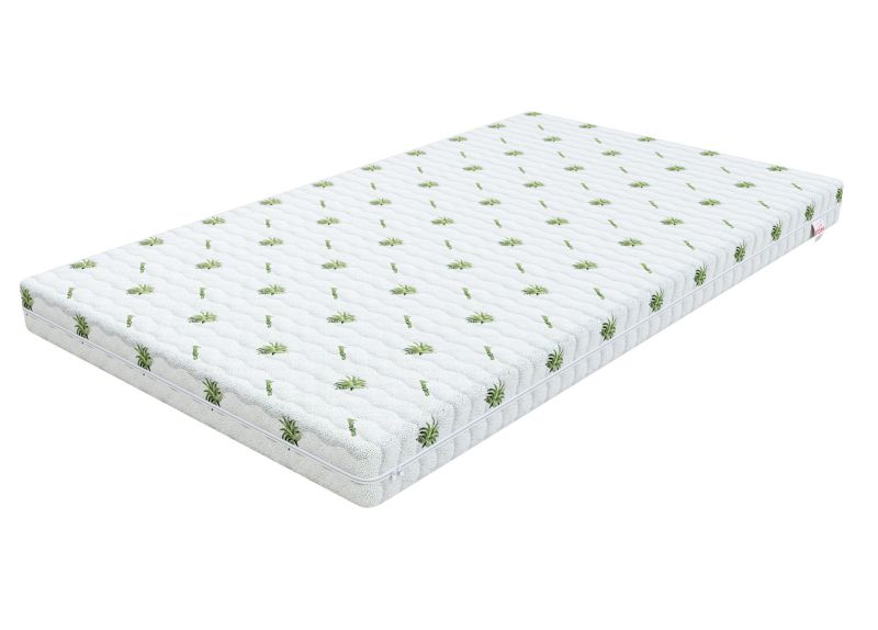Materac piankowy FDM PIKOLO 80x200 AloeVera, pianka T25, wkład kokosowy i lateks 1 szt.