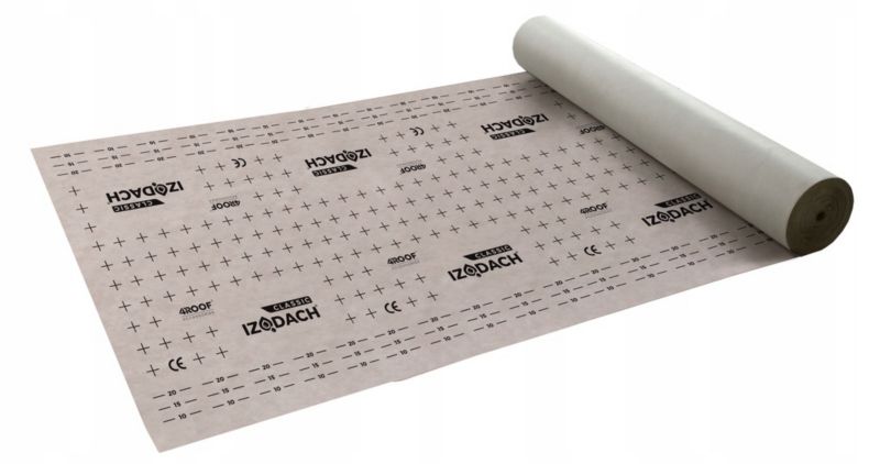 Membrana dachowa 4ROOF IZODACH CLASSIC 120 gr/m²  75m2 super jakość cena 1 rolka