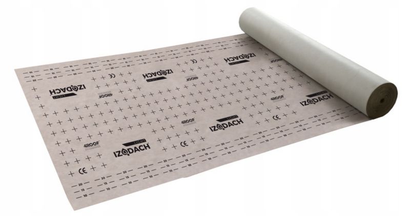 Membrana dachowa 4ROOF IZODACH LIGHT 100 gr/m²  75m2 super jakość cena 1 rolka