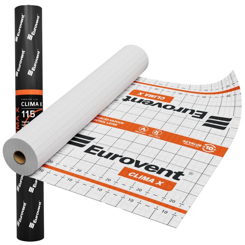 Membrana dachowa Eurovent Clima X 115g 75m2 1 szt.